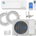 12000 BTU Air Conditioner, Wall Split, Wi Fi, 5 In 1, Cooler, Heater, Dehumidifier, Air Purifier, Heat Pump, Remote Control, 3.5 kW, A++, App