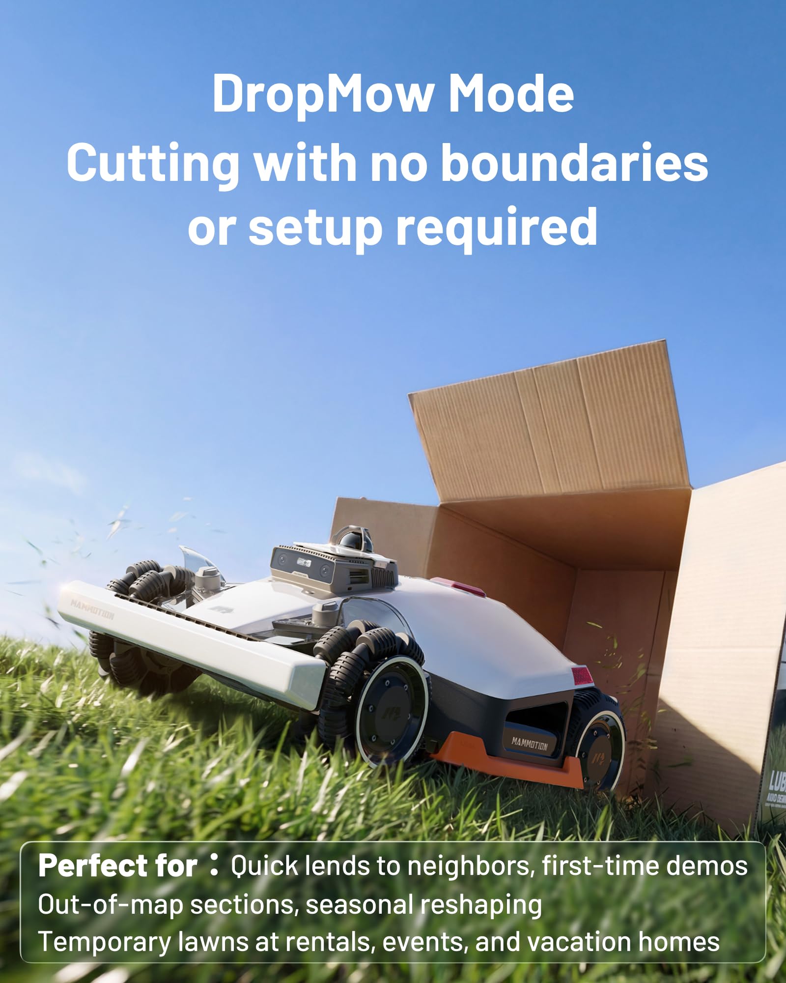 MAMMOTION LUBA 3 AWD 1500 Robotic Lawnmower - Image 5