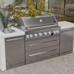 Mont Alpi 6-burner Deluxe Island MAi805-D - 94''