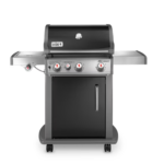 Weber Spirit E-330 Black 3-Burner Liquid Propane Gas Grill with 1 Side Burner