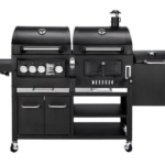 Outdoor Large Gas and Charcoal Grill