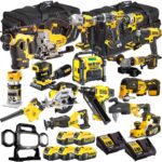 18V 18 Piece Combo Kit with 5 x Batteries & Charger T4TKIT-1313