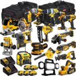 18V 18 Piece Combo Kit with 5 x Batteries & Charger T4TKIT-1083