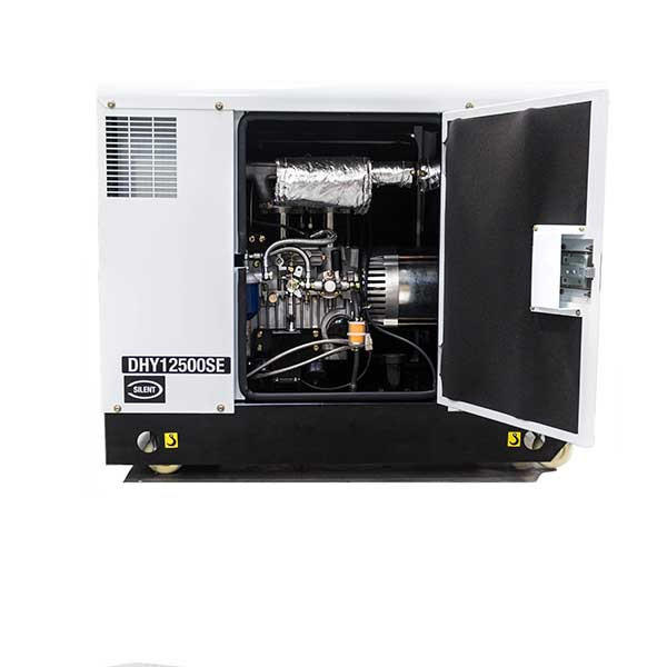 10kW/12.5kVA 230v Mains Standby Silenced Diesel Generator - Image 4